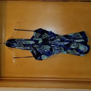 Criss Cross Peacock Tank | Z. Cavaricci